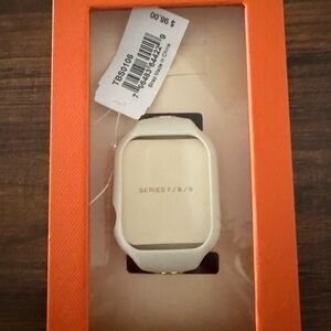 Tory Burch Smartwatch Case - Cream and Orange